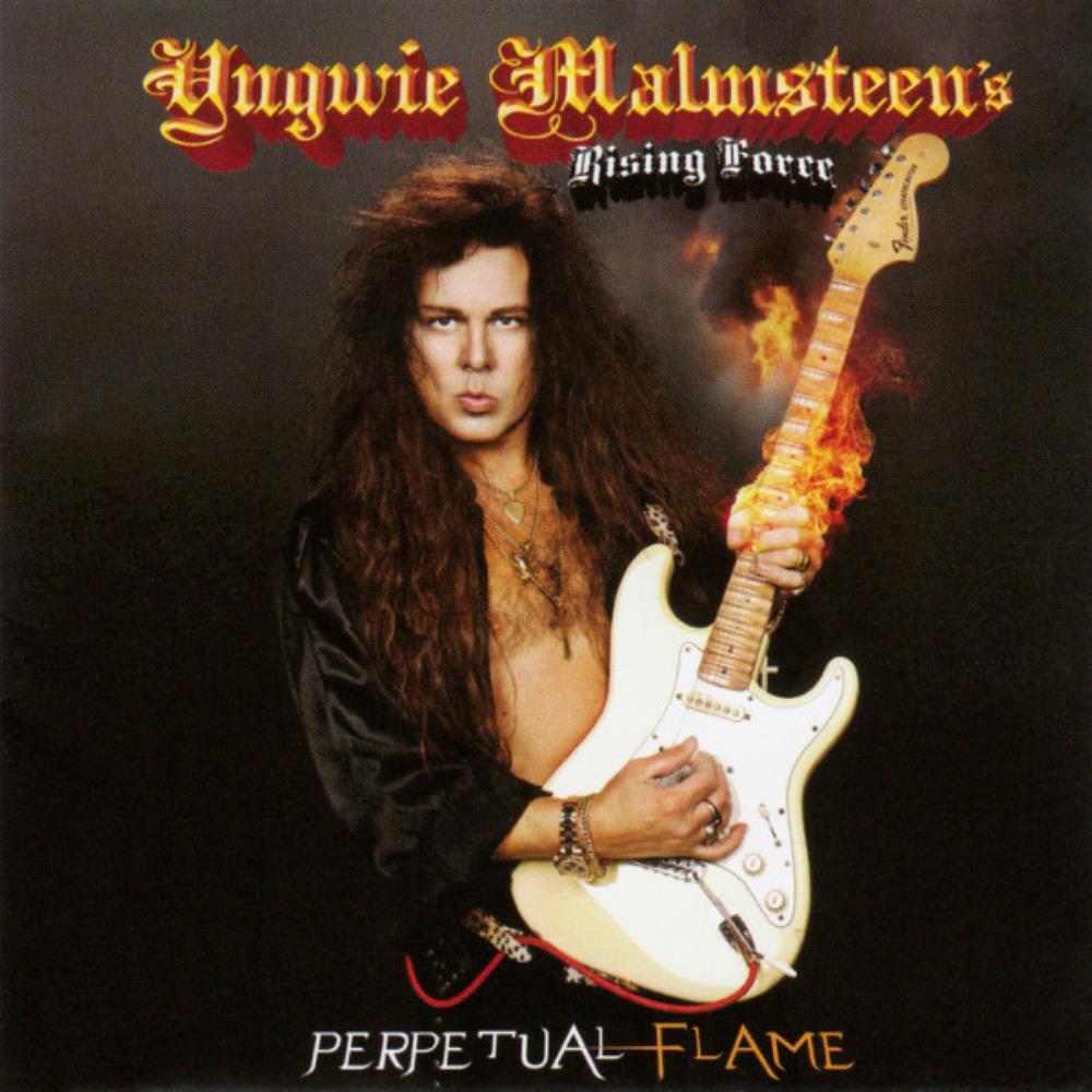 Yngwie Malmsteen Rising Force: Perpetual Flame album cover