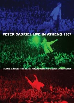 Peter Gabriel Live In Athens 1987 album cover
