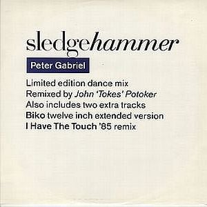 Peter Gabriel Sledgehammer - Dance mix album cover