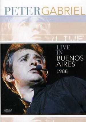 Peter Gabriel Live In Buenos Aires 1988 album cover