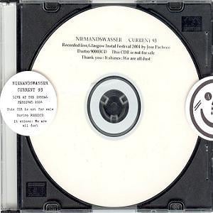 Current 93 Niemandswasser album cover