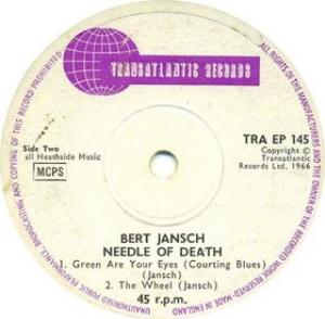Bert Jansch - Needle of Death CD (album) cover