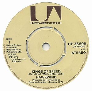 Hawkwind - Kings Of Speed CD (album) cover