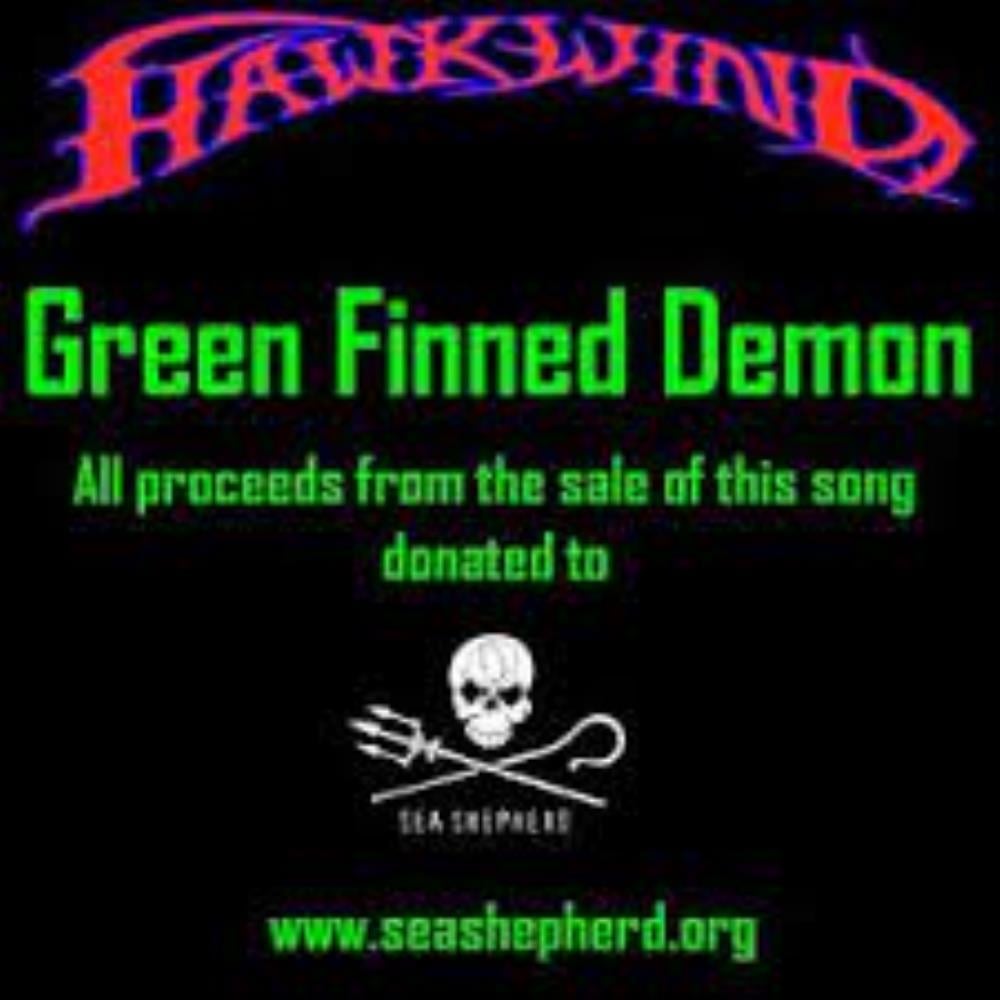 Hawkwind Green Finned Demon album cover