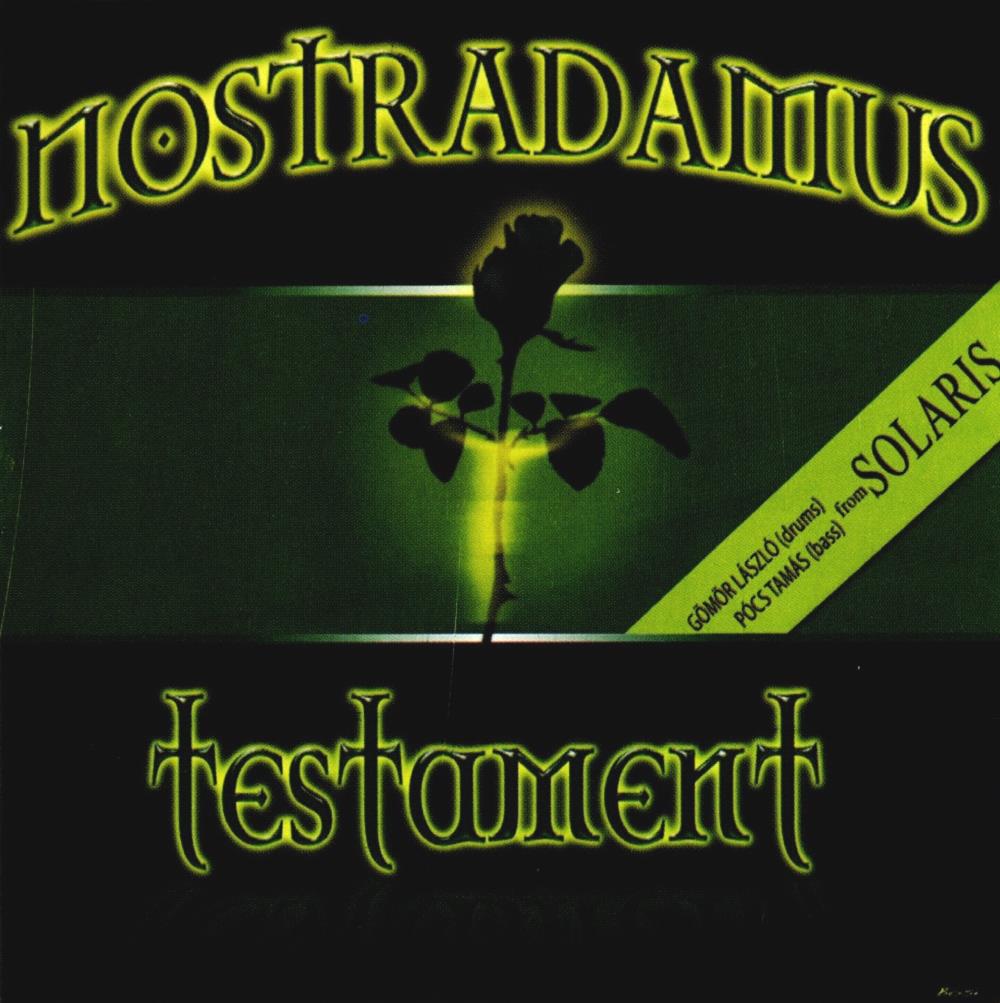  Testament by NOSTRADAMUS album cover