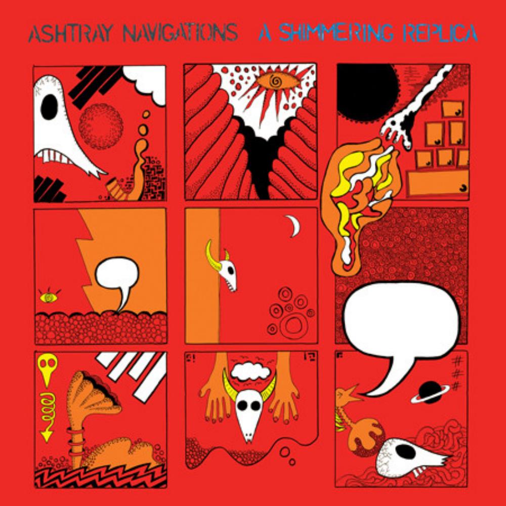 Ashtray Navigations - A Shimmering Replica CD (album) cover
