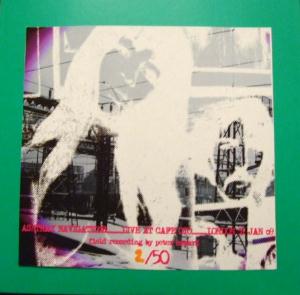 Ashtray Navigations - Live At Cafe Oto- London 31 Jan 09 CD (album) cover
