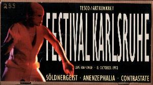 Contrastate - Festival Karlsruhe (With Sldnergeist & Anenzephalia) CD (album) cover