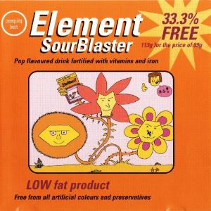 tRANSELEMENt / ex EleMenT - SourBlaster CD (album) cover