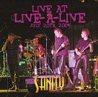 Sanity - Live-A-Live Radio Show  CD (album) cover