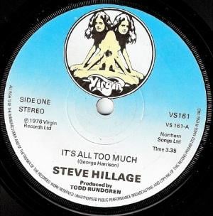 Steve Hillage It's All Too Much album cover
