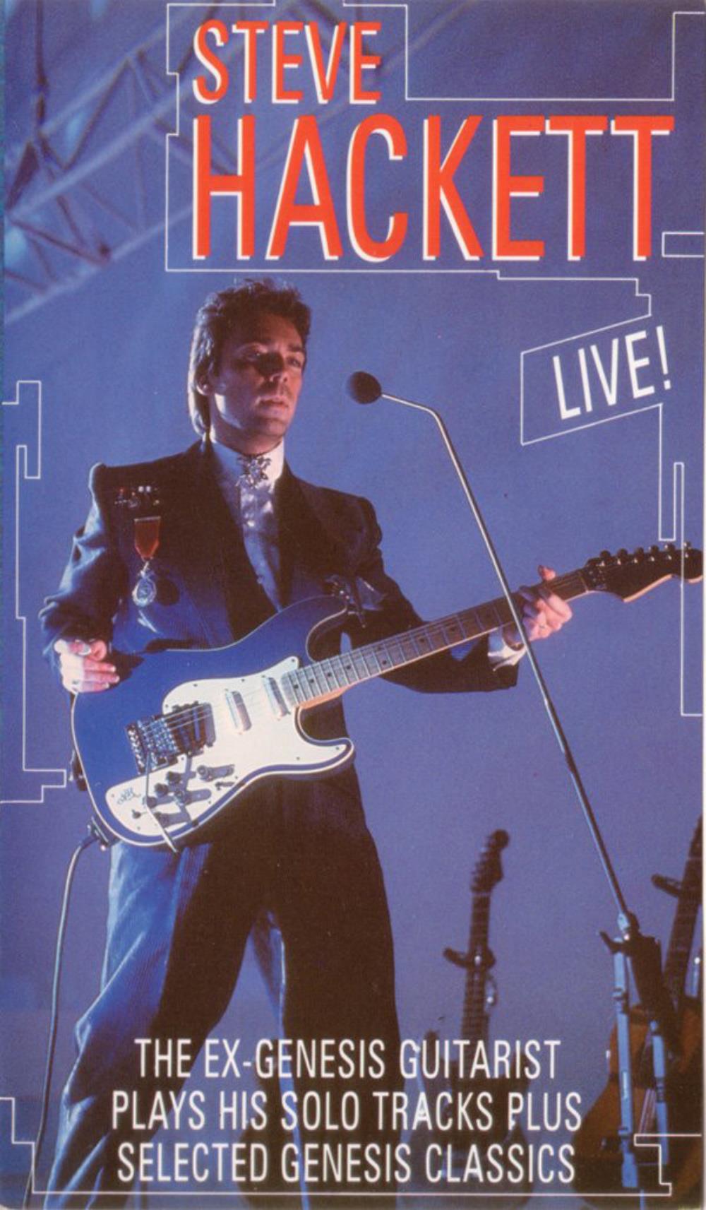 Steve Hackett - Live! CD (album) cover