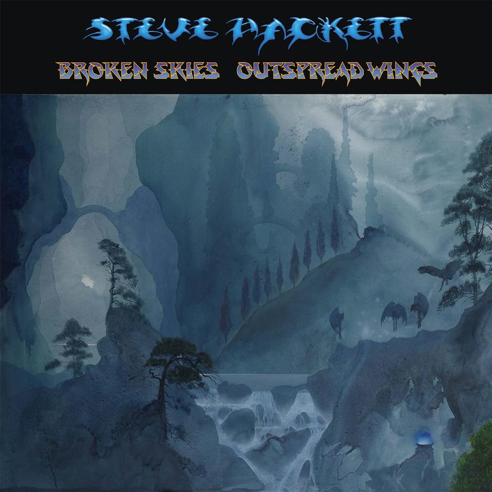 Steve Hackett Broken Skies  Outspread Wings album cover