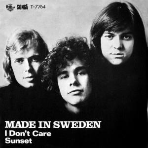 Made In Sweden - I Don't Care CD (album) cover