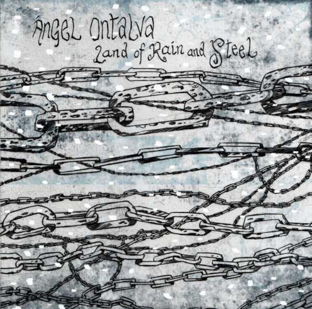 ngel Ontalva Land Of Rain And Steel album cover