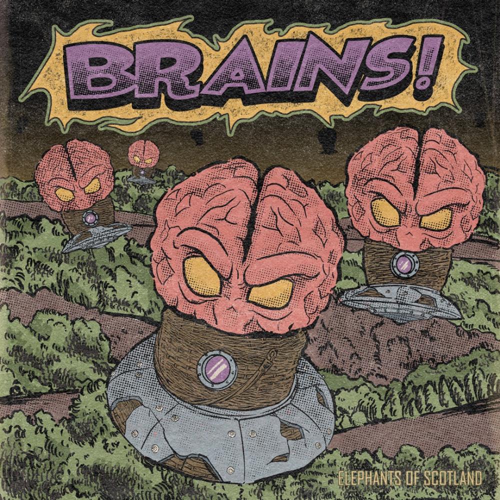 Elephants Of Scotland - Brains! CD (album) cover