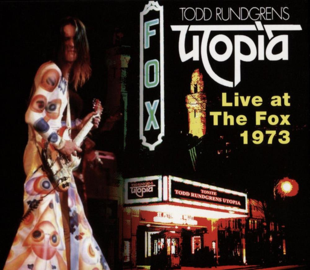 Utopia Live At The Fox 1973 album cover