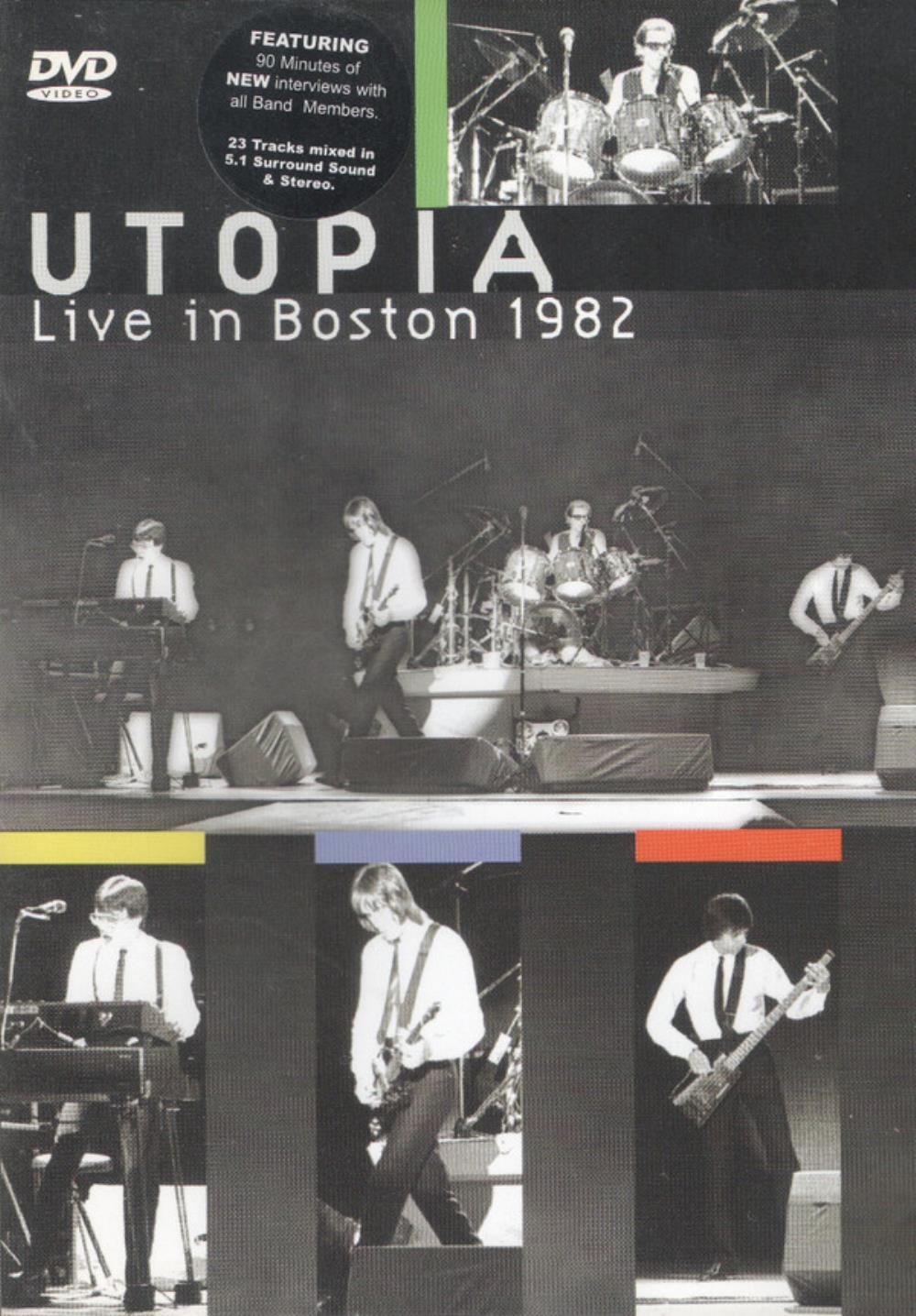 Utopia Live in Boston 1982 album cover