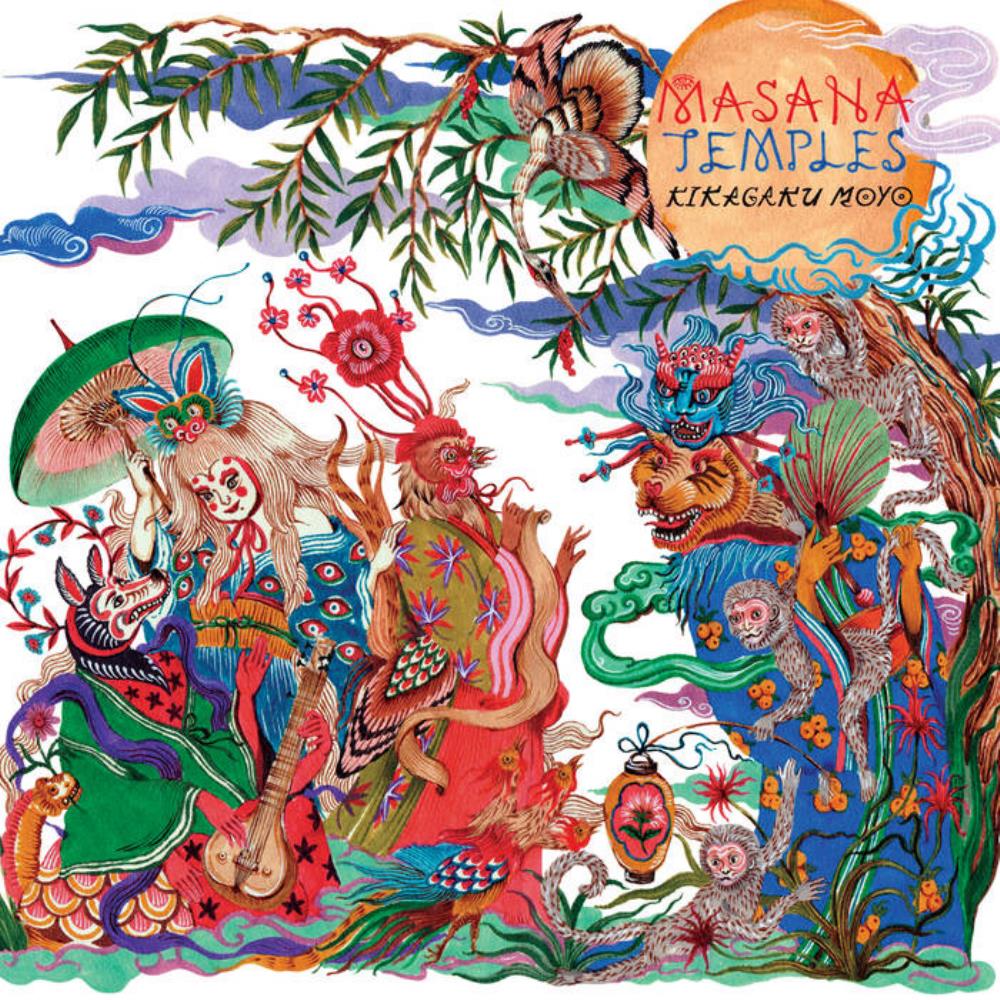 Kikagaku Moyo - Masana Temples CD (album) cover