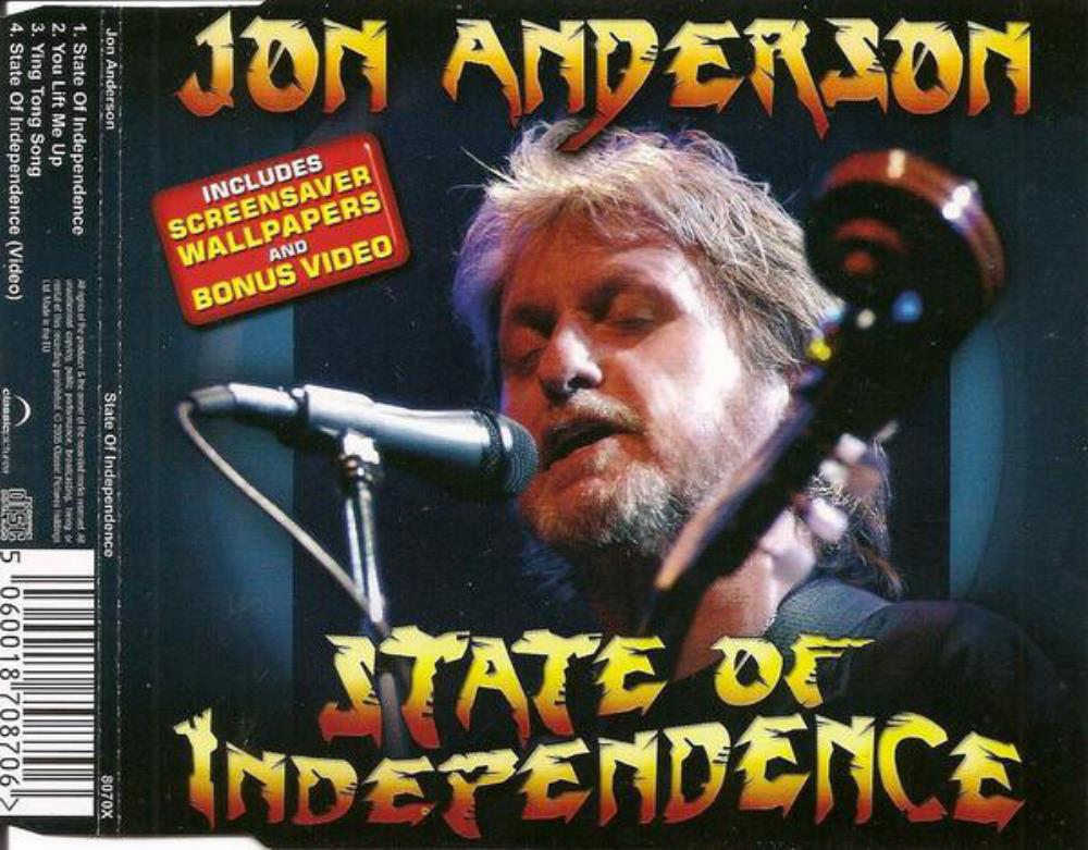 Jon Anderson State of Independence album cover