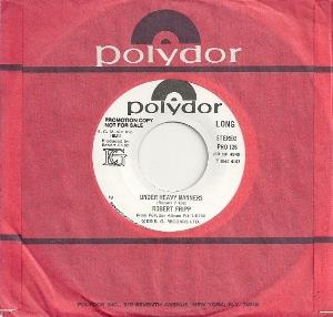 Robert Fripp - Under Heavy Manners CD (album) cover