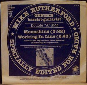 Mike Rutherford Moonshine album cover