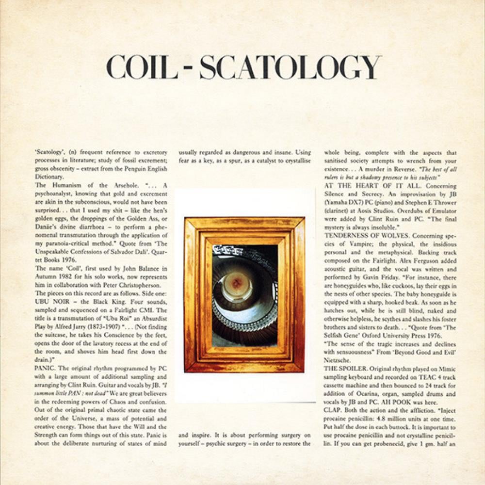 Coil Scatology album cover