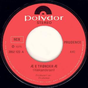 Prudence -  E Trnder  / Sommeren P Landet CD (album) cover