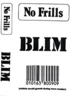 BLIM No Frills album cover