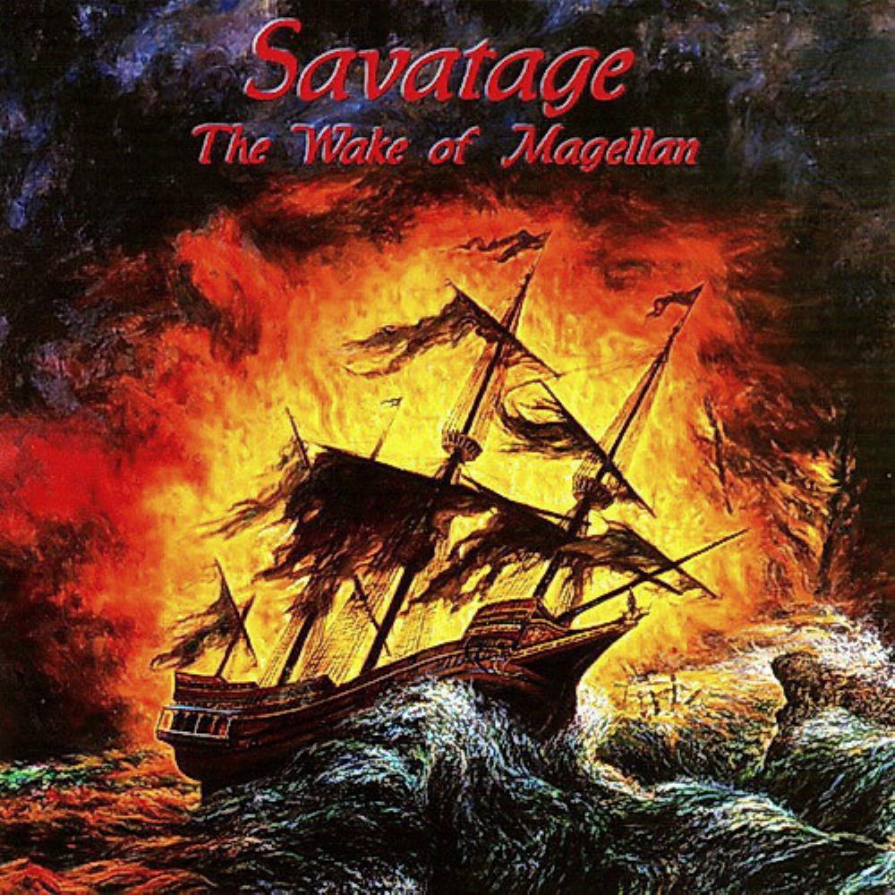 Savatage The Wake of Magellan album cover