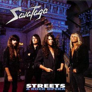 SavatageStreets - A Rock Opera album cover Savatage Streets - A Rock Opera album cover