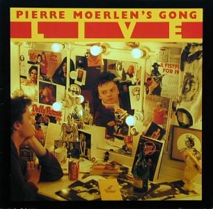 Gong Pierre Moerlen's Gong Live album cover