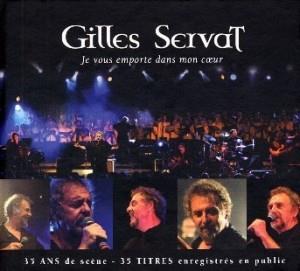 Gilles Servat - Je vous emporte dans mon coeur CD (album) cover