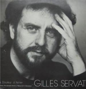 Gilles Servat - La Douleur d'aimer CD (album) cover