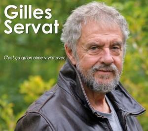 Gilles Servat - C'est a qu'on aime vivre avec CD (album) cover