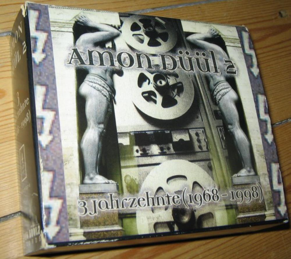 Amon Dl II - 3 Jahrzehnte (1968-1998) CD (album) cover