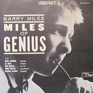 Barry Miles Miles Of Genius album cover