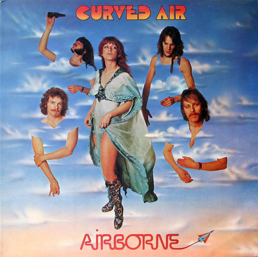 Curved Air - Airborne CD (album) cover
