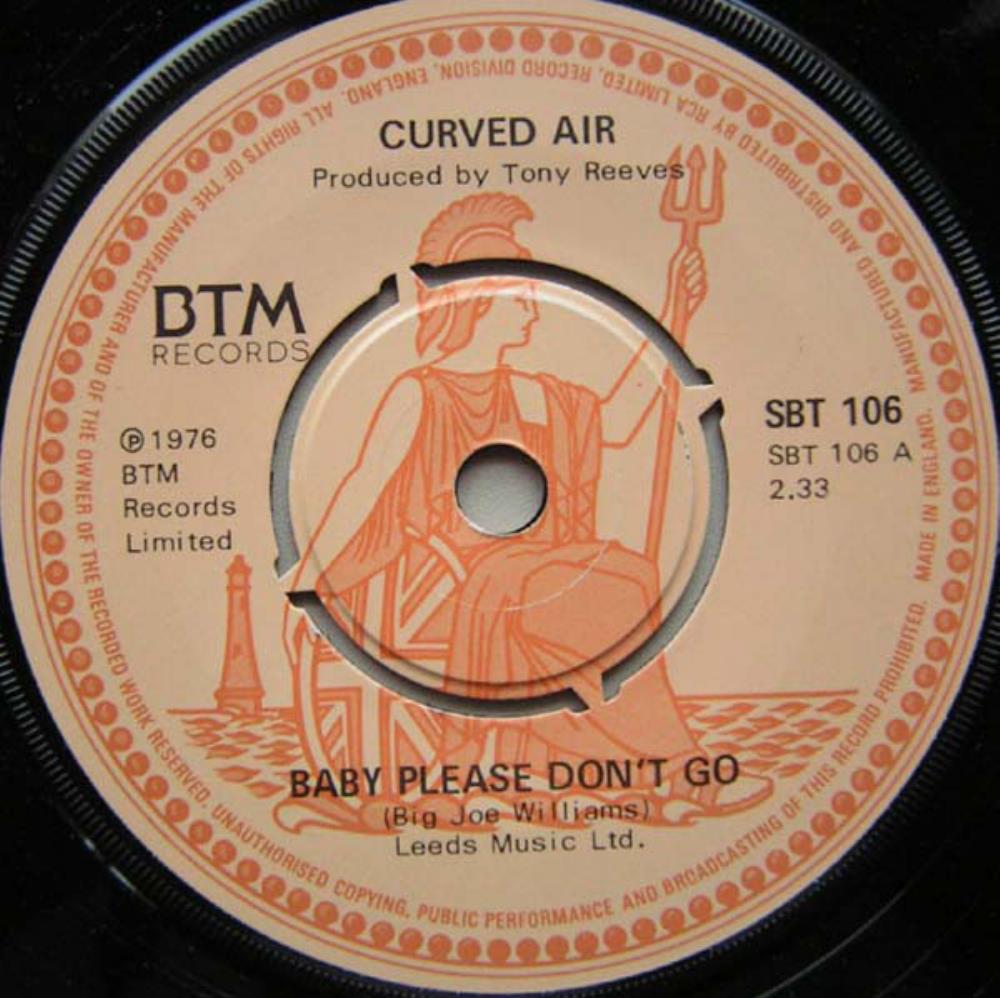 Curved Air Baby Please Don't Go album cover
