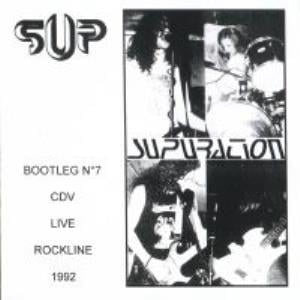 Supuration Live @ Rockline (Lille - F) 1992 (official bootleg #07) album cover