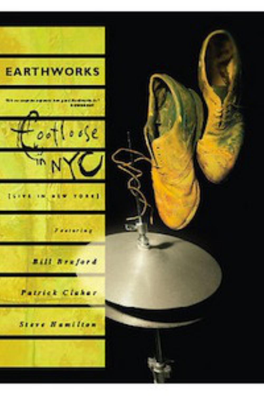 Bill Bruford's Earthworks - Footloose in NYC CD (album) cover