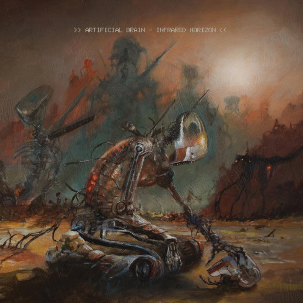Artificial Brain - Infrared Horizon CD (album) cover