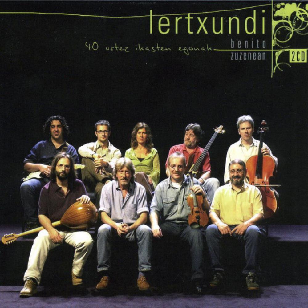 Benito Lertxundi - 40 urtez ikasten egonak CD (album) cover