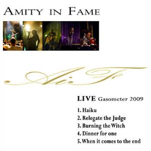 Amity In Fame Live Gasometer 2009 album cover