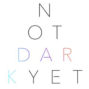 Nathan Parker Smith - Not Dark Yet CD (album) cover