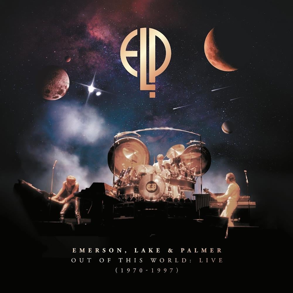 Emerson Lake & Palmer Out of This World: Live (1970-1997) album cover