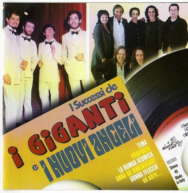 I Giganti I Successi de I GiGanti e Nuovi Angeli ('Juke Box Italy' serie) album cover