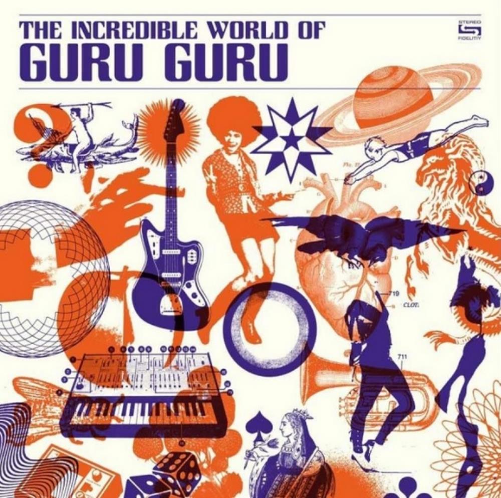 Guru Guru - The Incredible World of Guru Guru CD (album) cover
