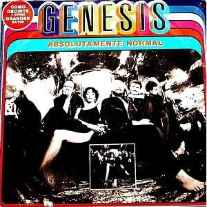 Genesis de Colombia - Absolutamente normal CD (album) cover