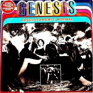 Genesis de Colombia - Absolutamente normal CD (album) cover